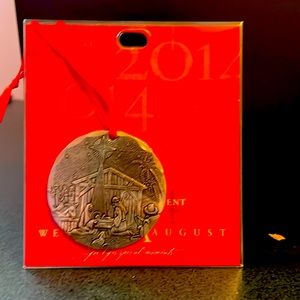 Wendell August Forge 2014 Christmas Ornament NIB